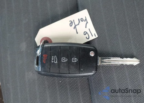 2016 Kia Forte Lx z USA, uszkodzony, nr VIN KNAFX4A6XG5446344